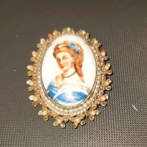 Brooch from Limoges France